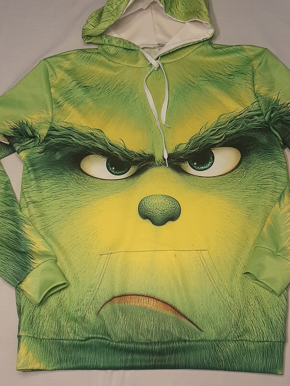 Grinch M Graphic Character Hoodie